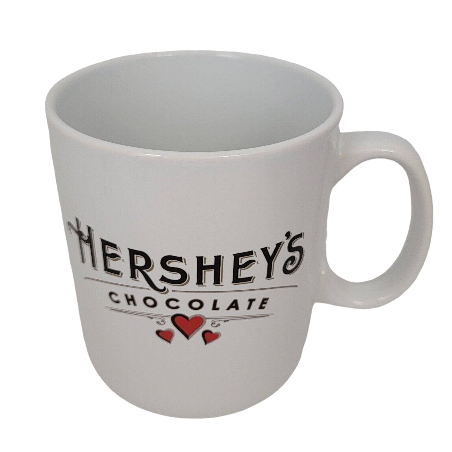 Large Hershey's Mug Hershey's Chocolate Coffee Cup Red Hearts Valentine's Mug