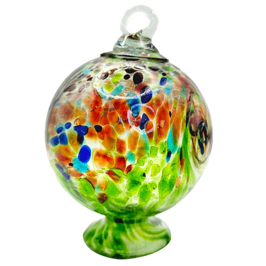 Vintage Hand Blown Glass Decoration Hanging Free Standing Window Ornament