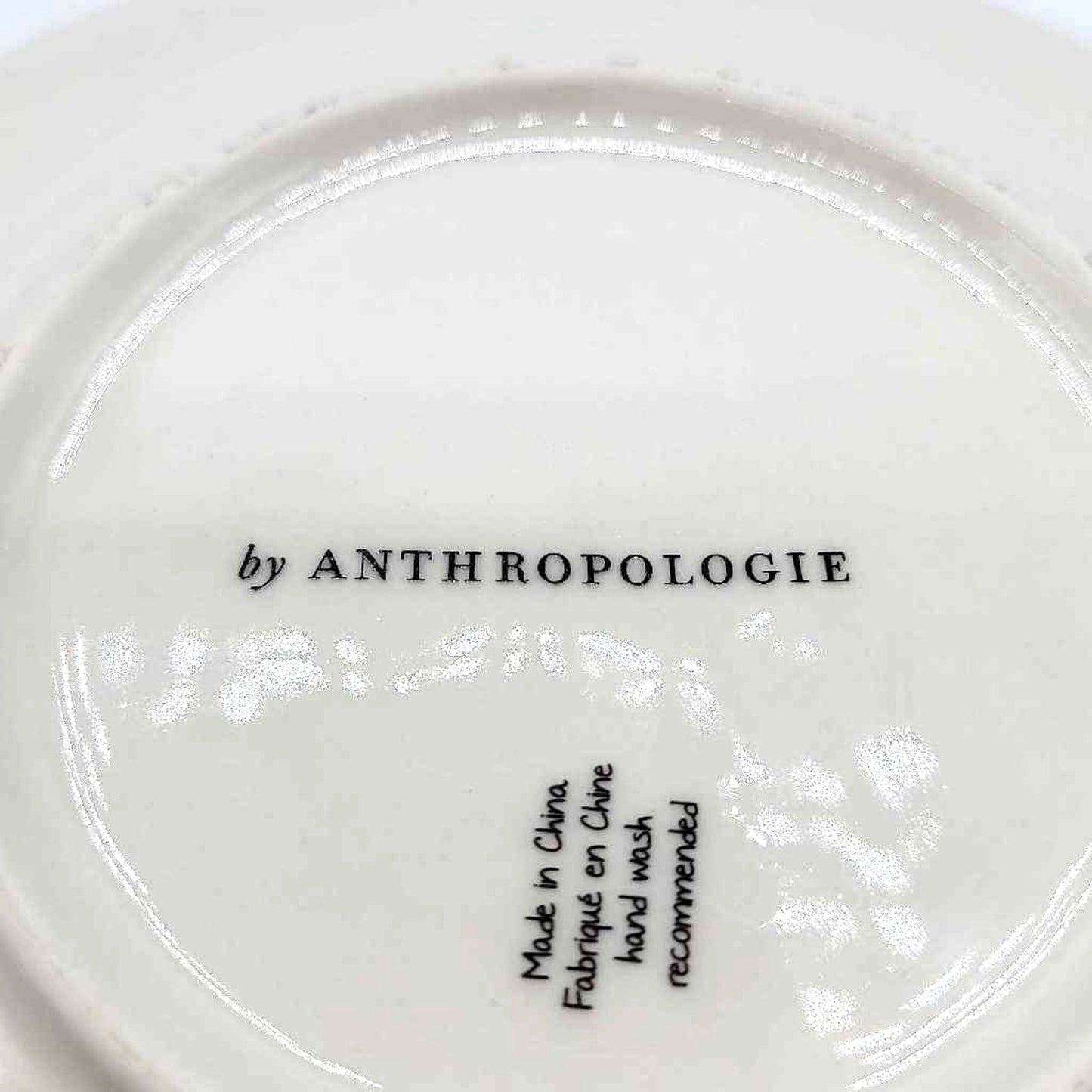 Anthropologie Walter Dog Biography Side Plate, Anthropologie Dog Plate