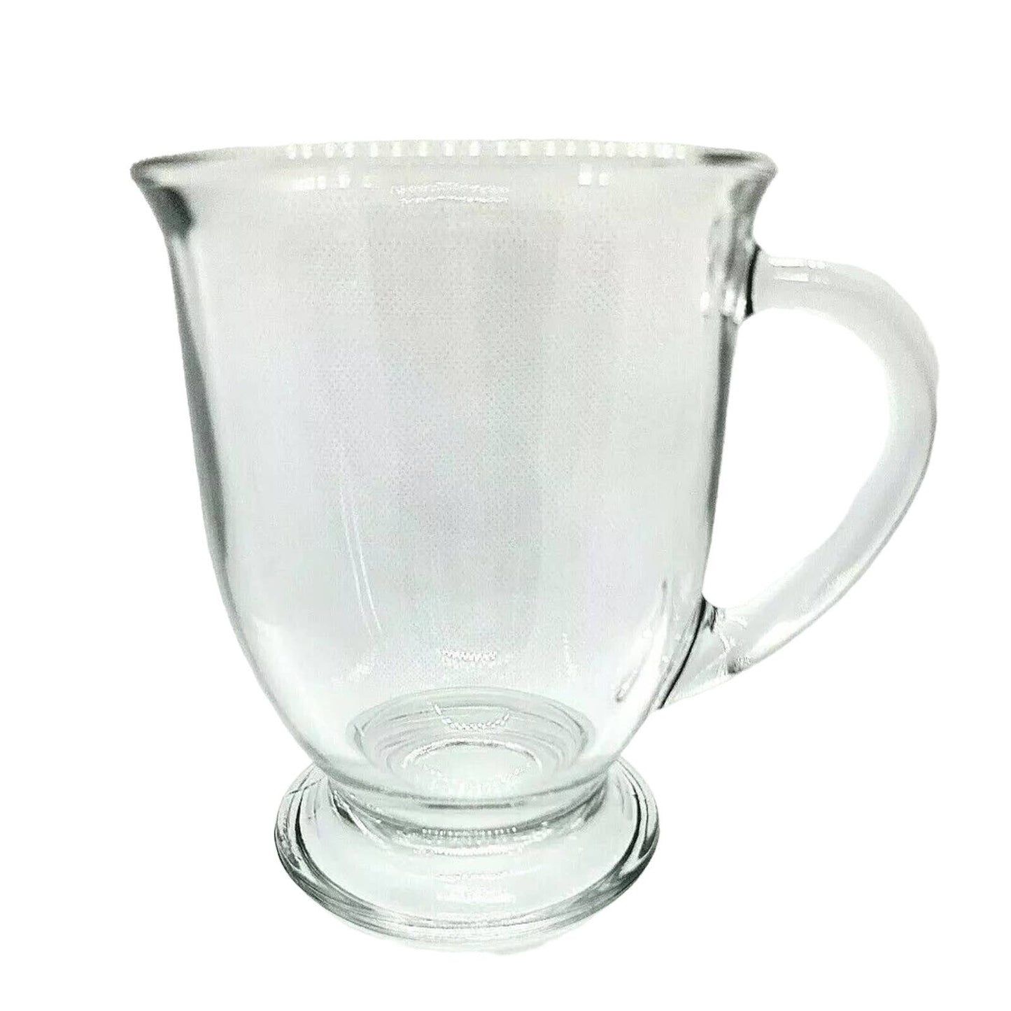 Anchor Hocking Glass Coffee Mug, Large Size Coffee Mug, Glass Coffee Mug