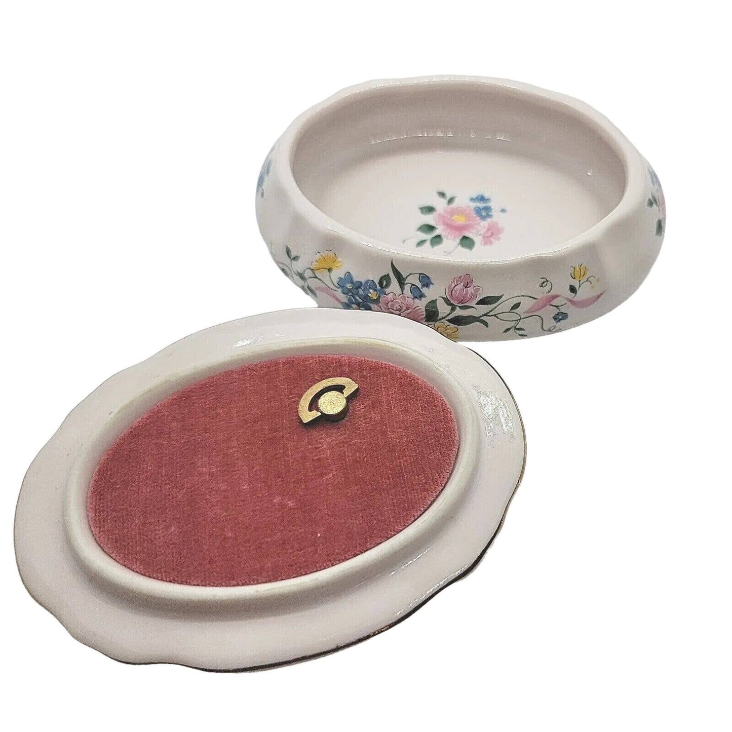 Heritage House Melodies Music Box Porcelain Some Enchanted Evening, Valentine's