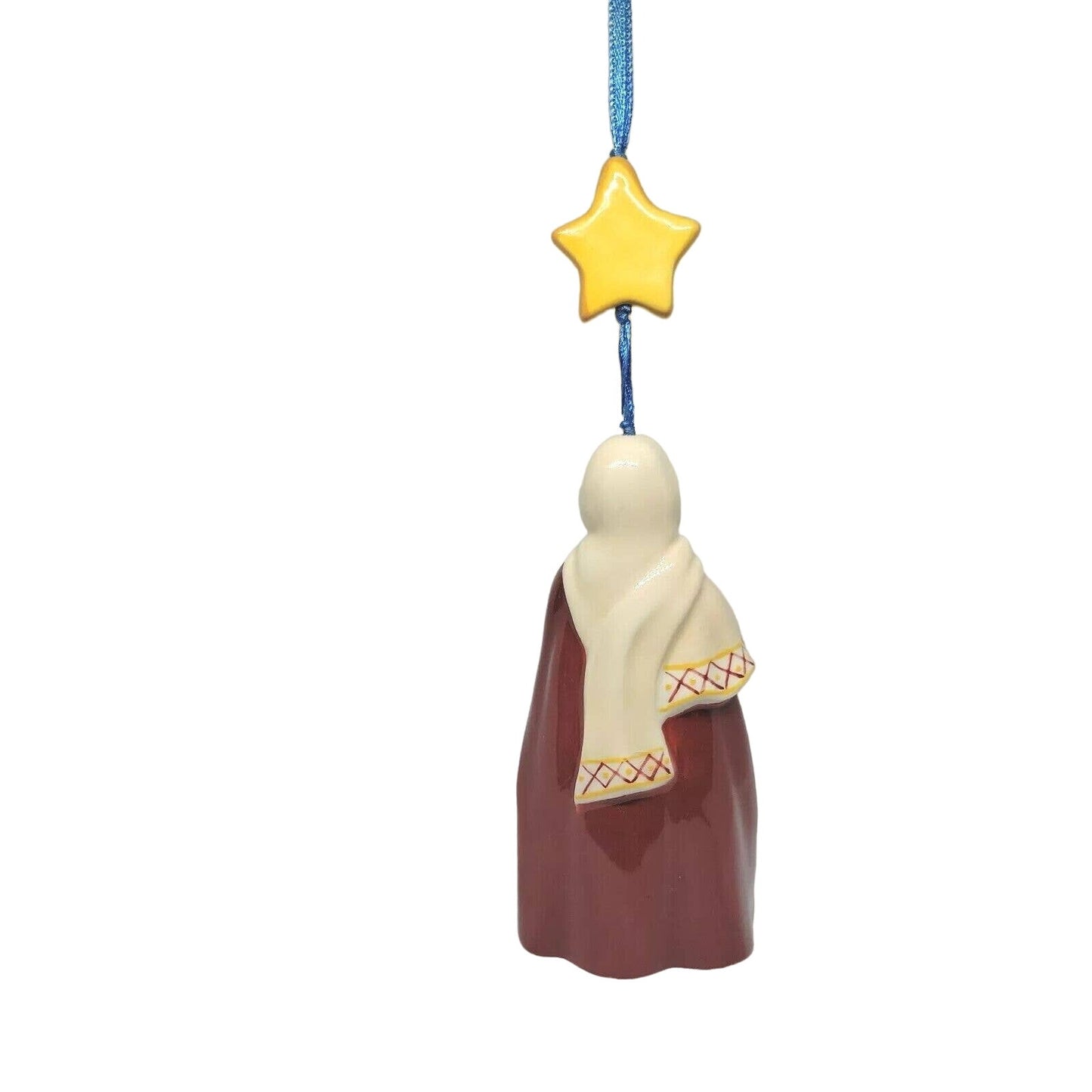 Mary "Grace" Christmas Ornament Bell, Winter's Star 2004 Hal for Demdaco