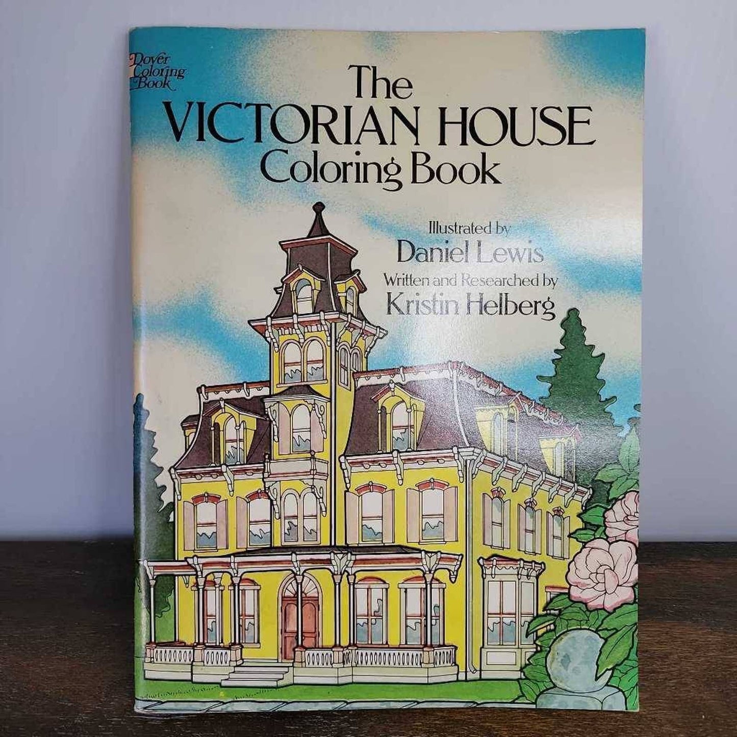 Vintage Dover Coloring Book The Victorian House Daniel Lewis Kristin Helberg