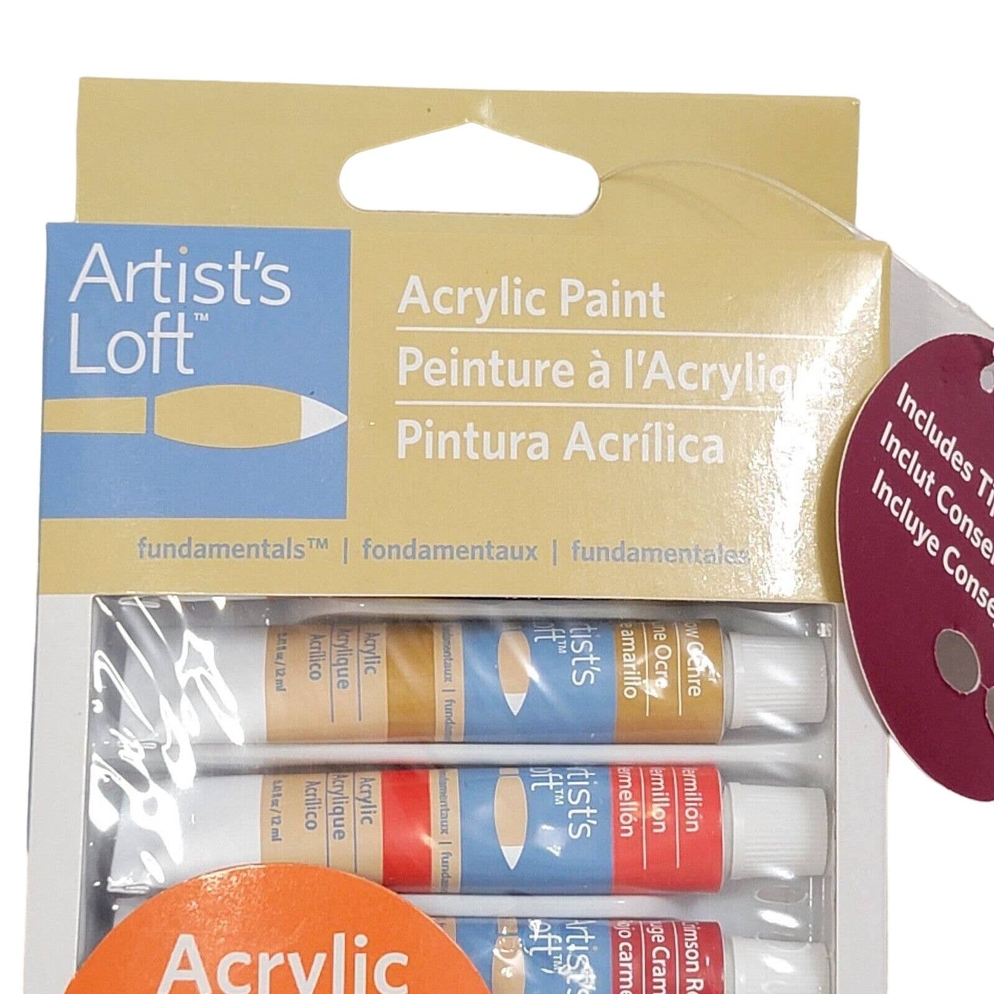 Artists Loft 12 Piece Acrylic Paint Set Brand New .4 fl oz each.