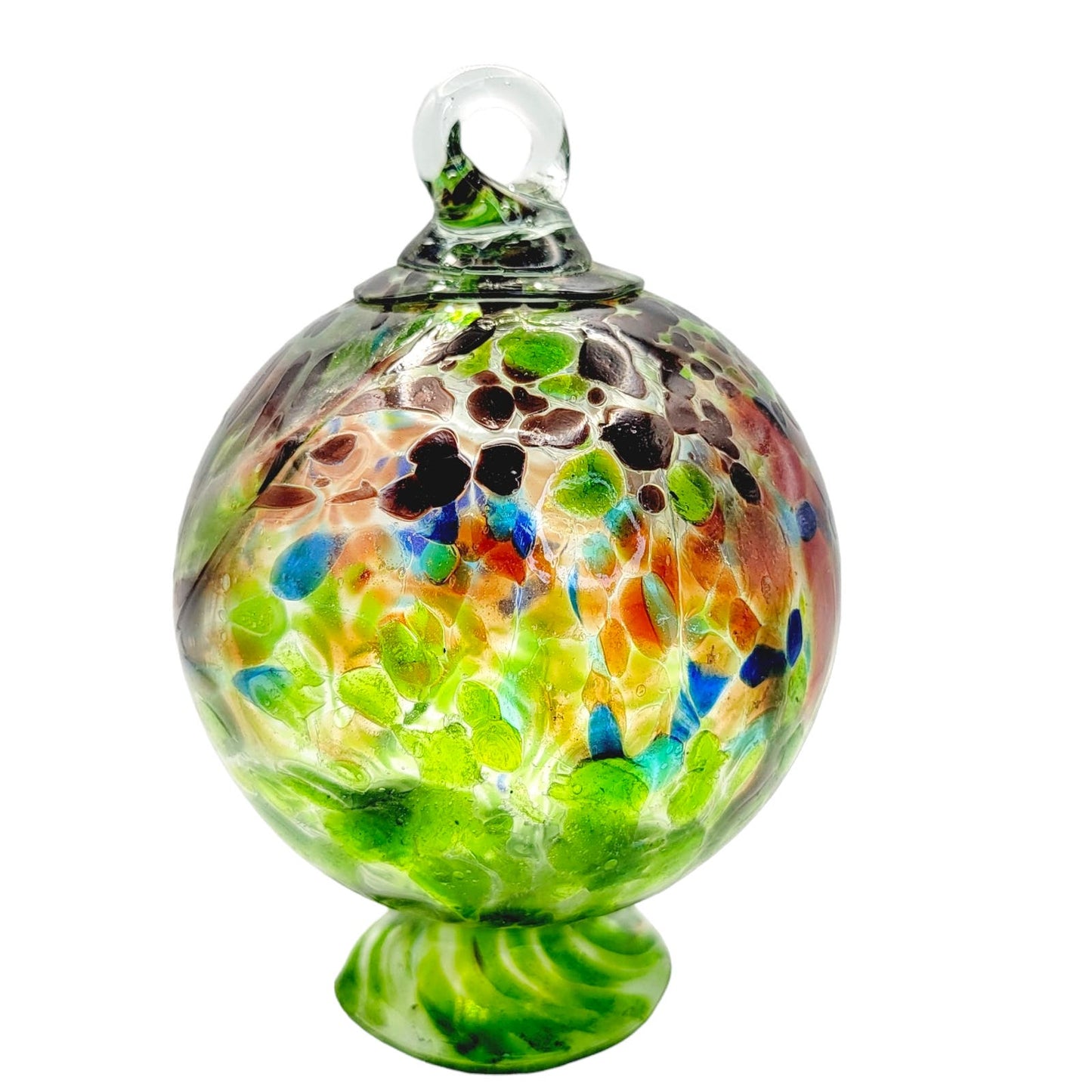 Vintage Hand Blown Glass Decoration Hanging Free Standing Window Ornament