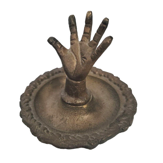 Wilton Antique Cast Iron Hand Ashtray