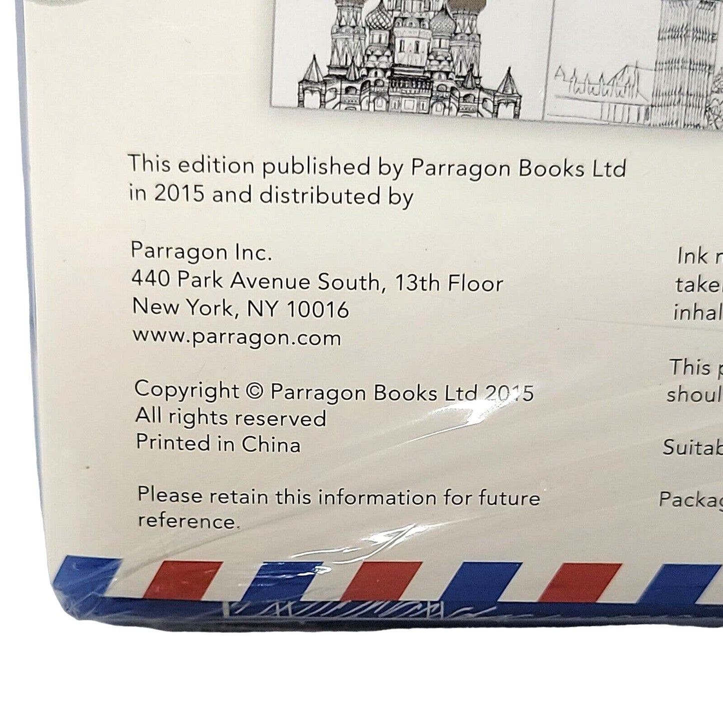 Travel Art Set World Market 2015 with Design Book, Metallic Pens, Coloring Book