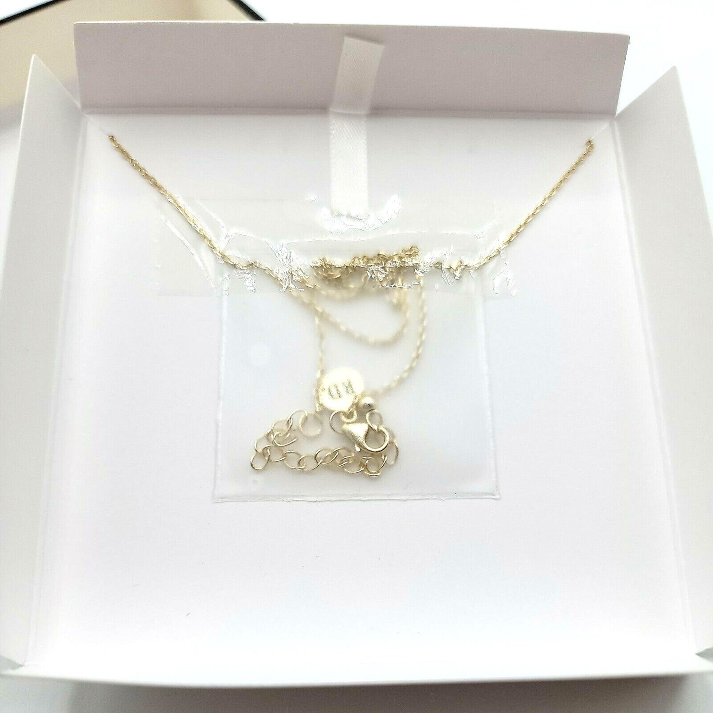 Rae Dunn Necklace CALM Sterling Silver, NEW in Box