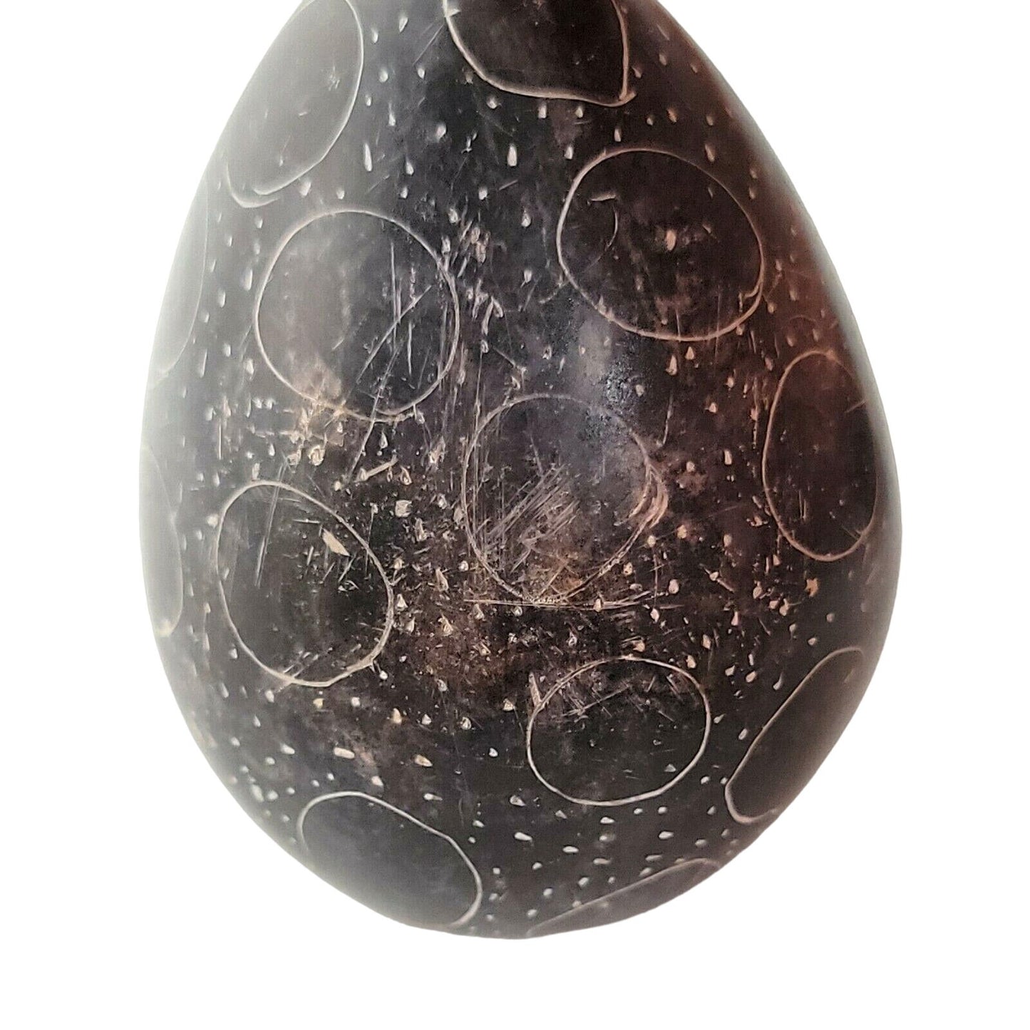 Hand Carved African Soapstone Eggs Kenya Decorative Stone Egg Paperweight Decor