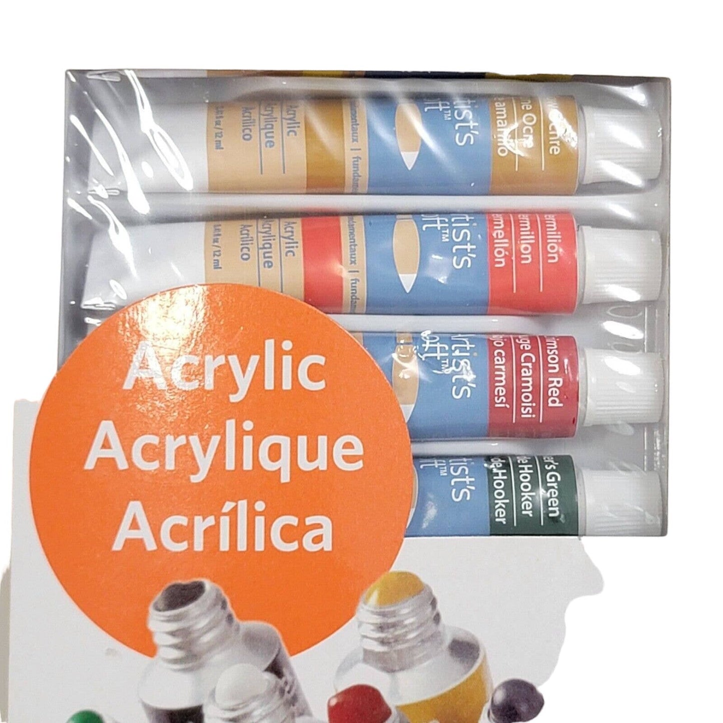 Artists Loft 12 Piece Acrylic Paint Set Brand New .4 fl oz each.