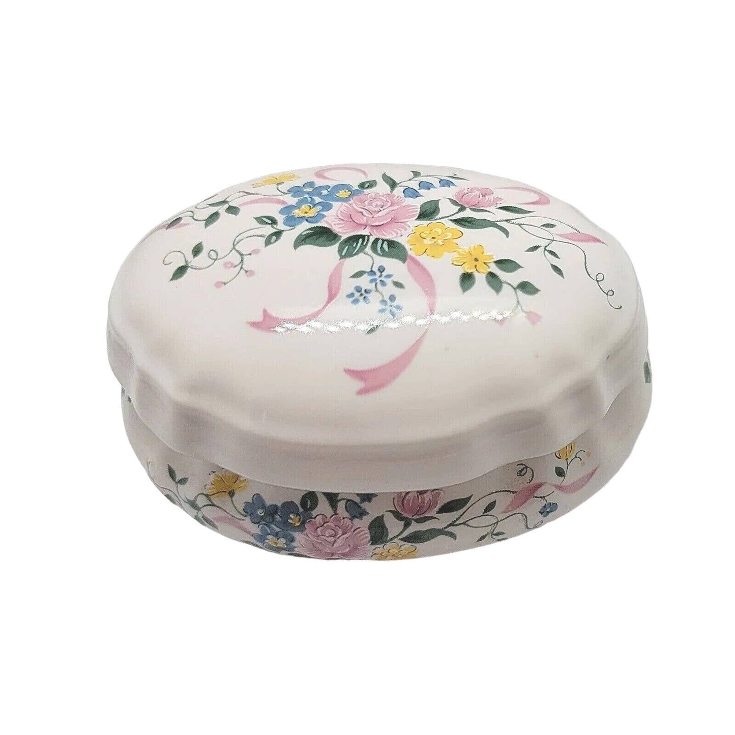 Heritage House Melodies Music Box Porcelain Some Enchanted Evening, Valentine's