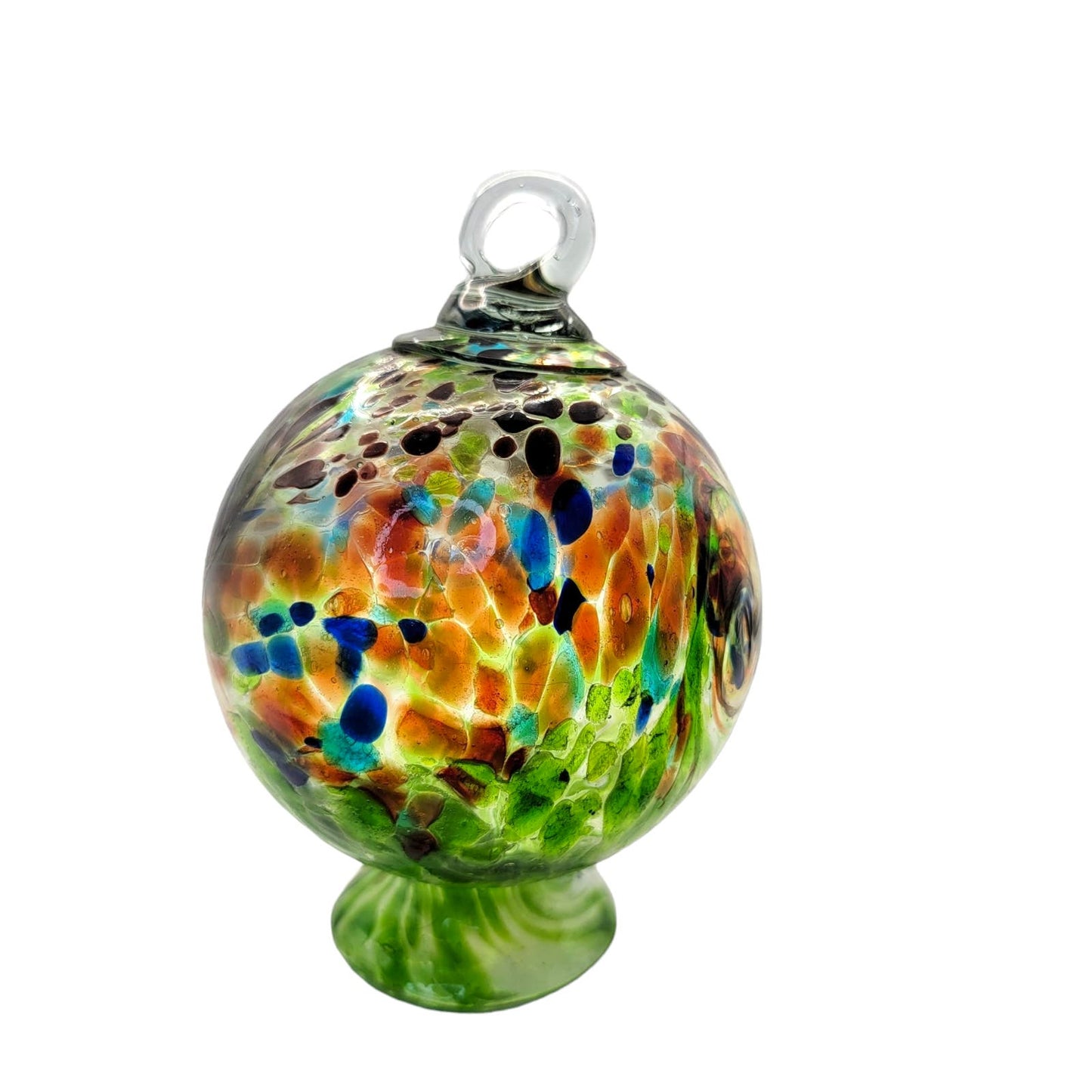 Vintage Hand Blown Glass Decoration Hanging Free Standing Window Ornament