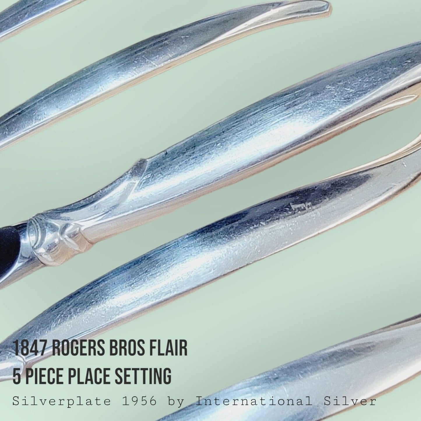 Flair by 1847 Rogers Bros IS 1956 5-piece Place Setting