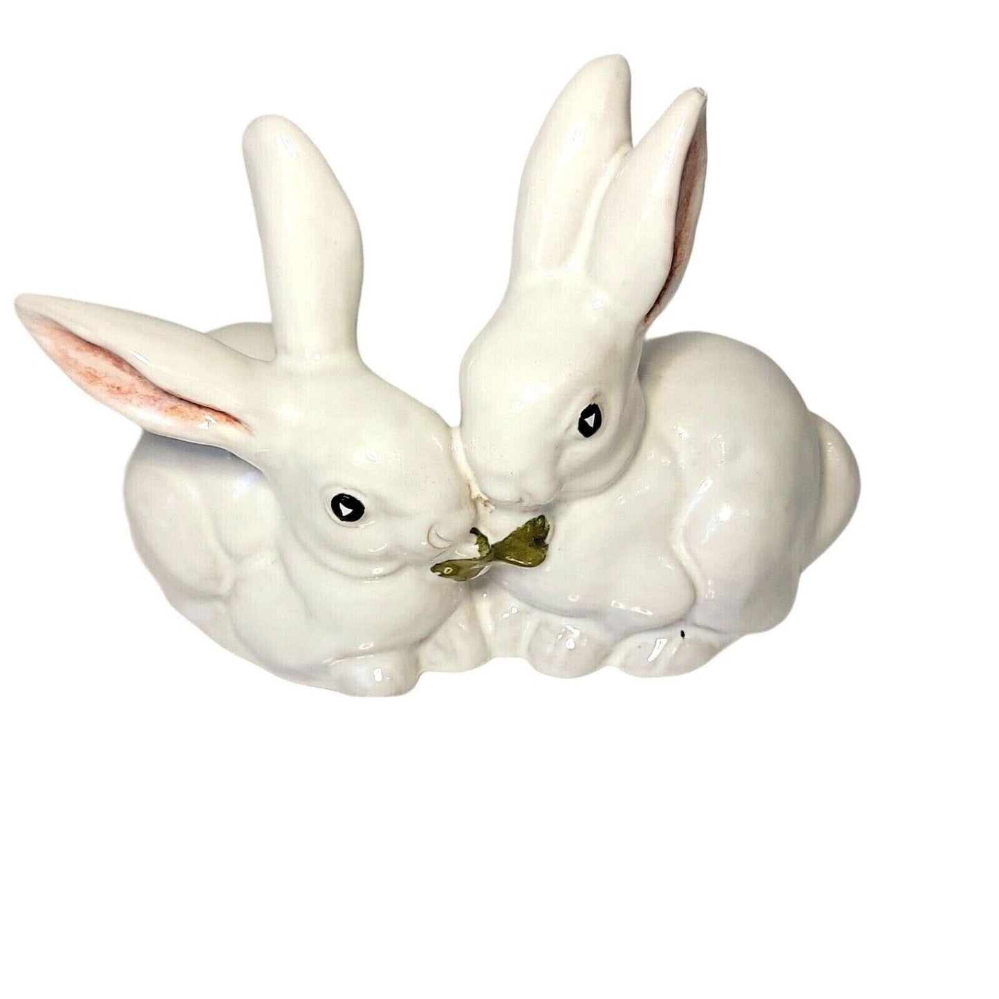 Vintage Italian Bunny Figurines, Easter Decor, Spring Decor, AS IS